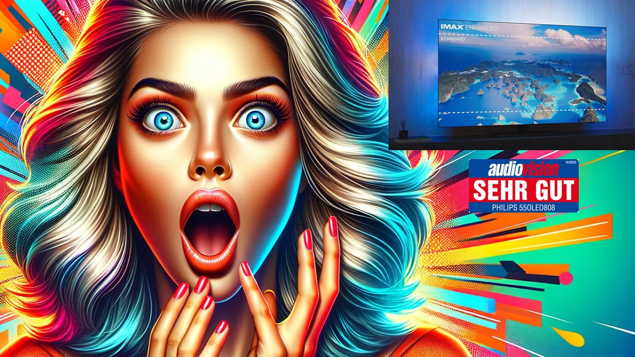 Jetzt wieder zum Black-Friday-Preis: Philips OLED TV 55 Zoll mit Ambilight war noch nie günstiger