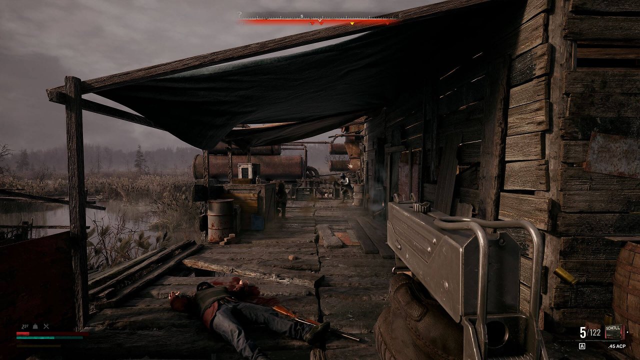 Mit der Waffe im Anschlag in Stalker 2