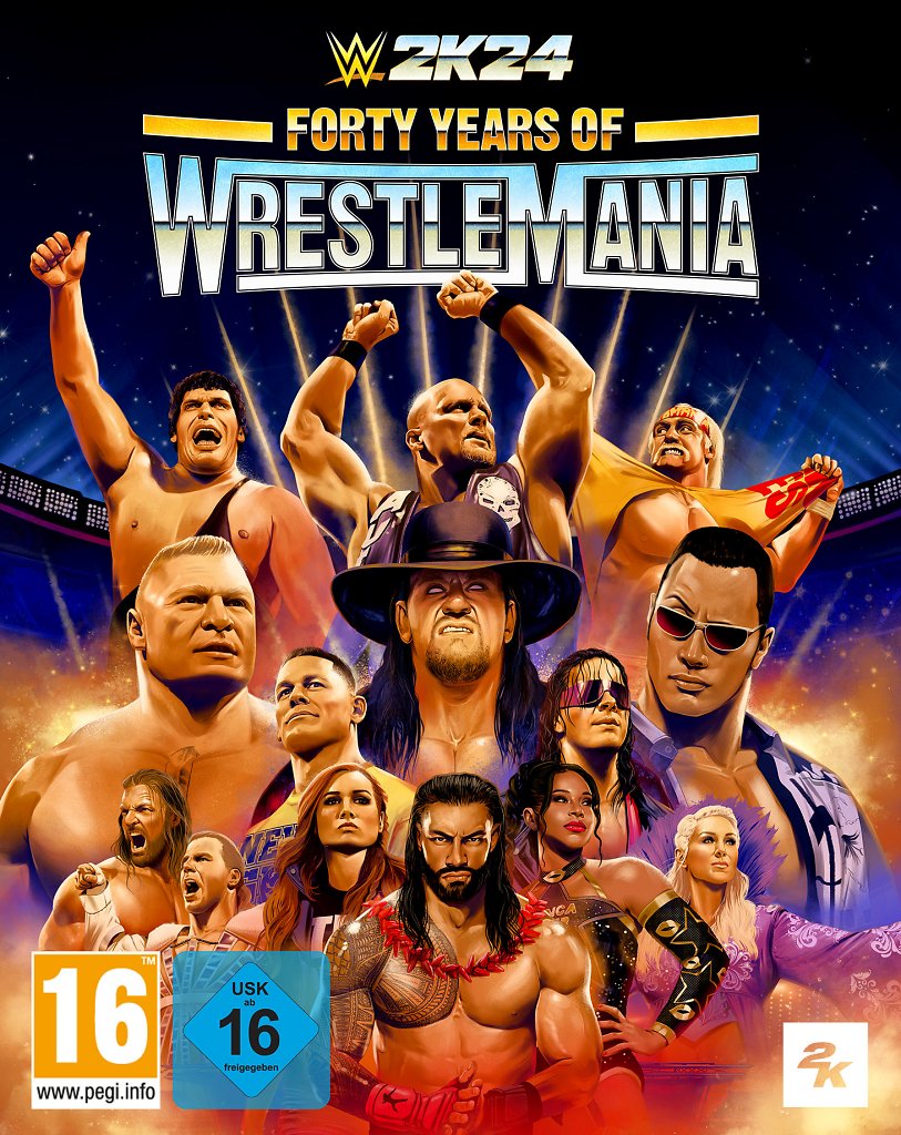 WWE 2K24 Packshot