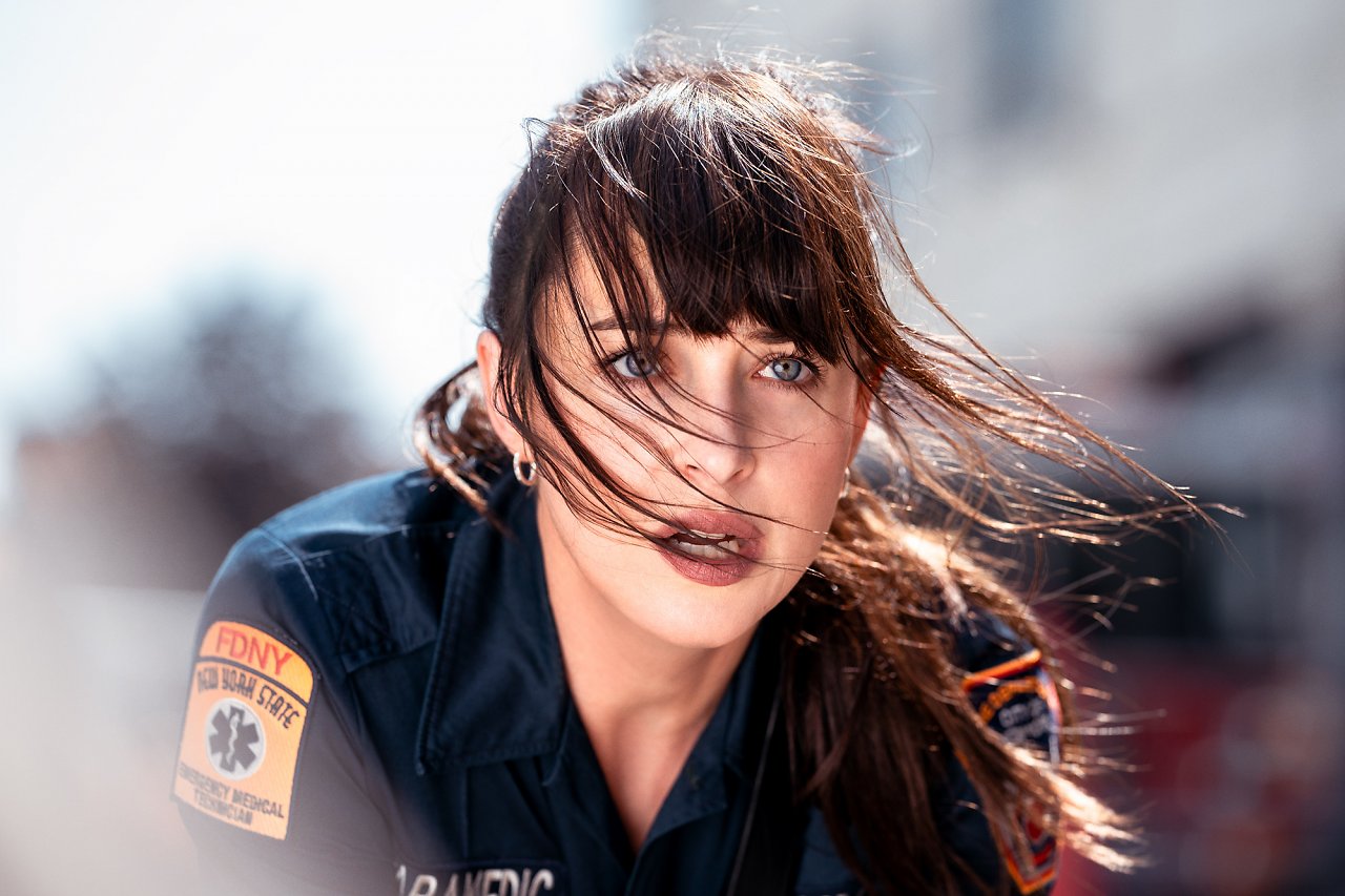 Dakota Johnson als Madame Web.