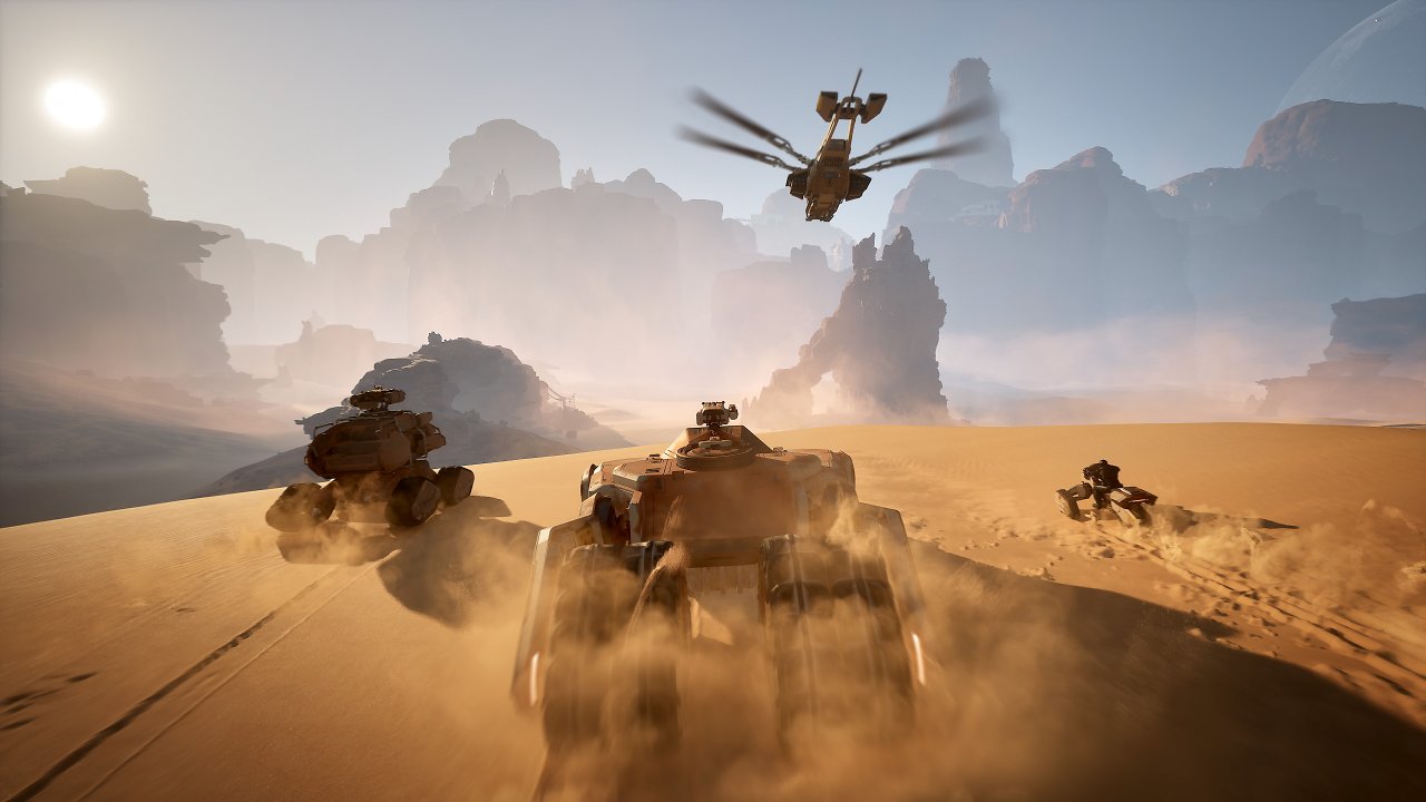 Ornithopter in Dune: Awakening