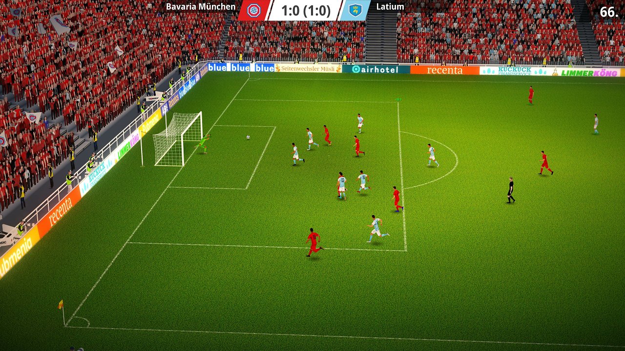 Spielszenen sind neu im Fußball Manager We Are Football 2024