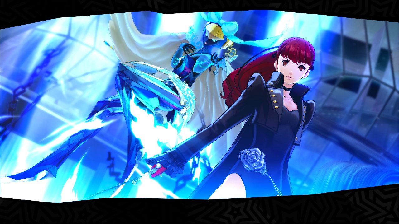 Kasumi neben ihrer Persona