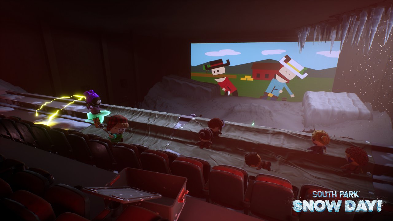 Kampf in einem Kino