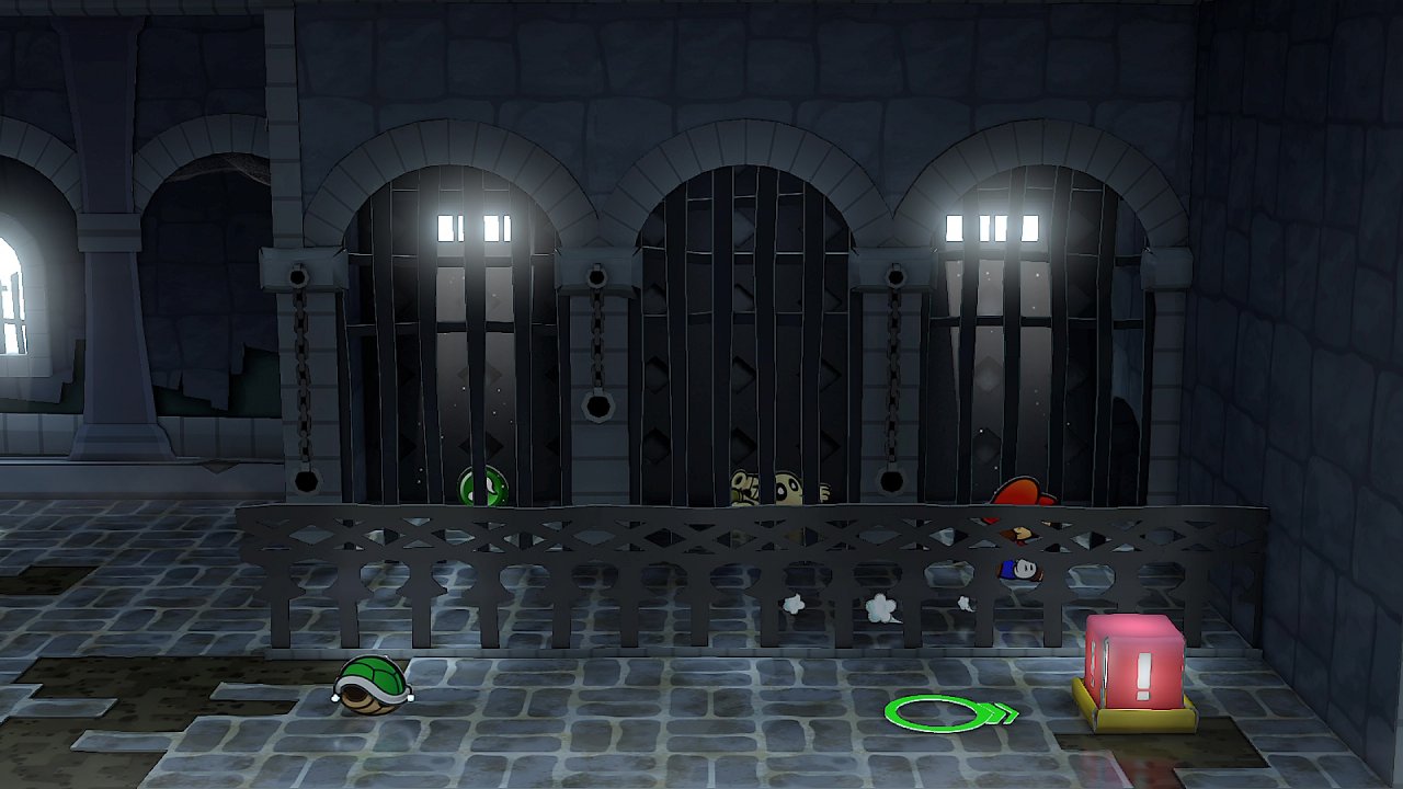 Roter Block in Paper Mario Switch