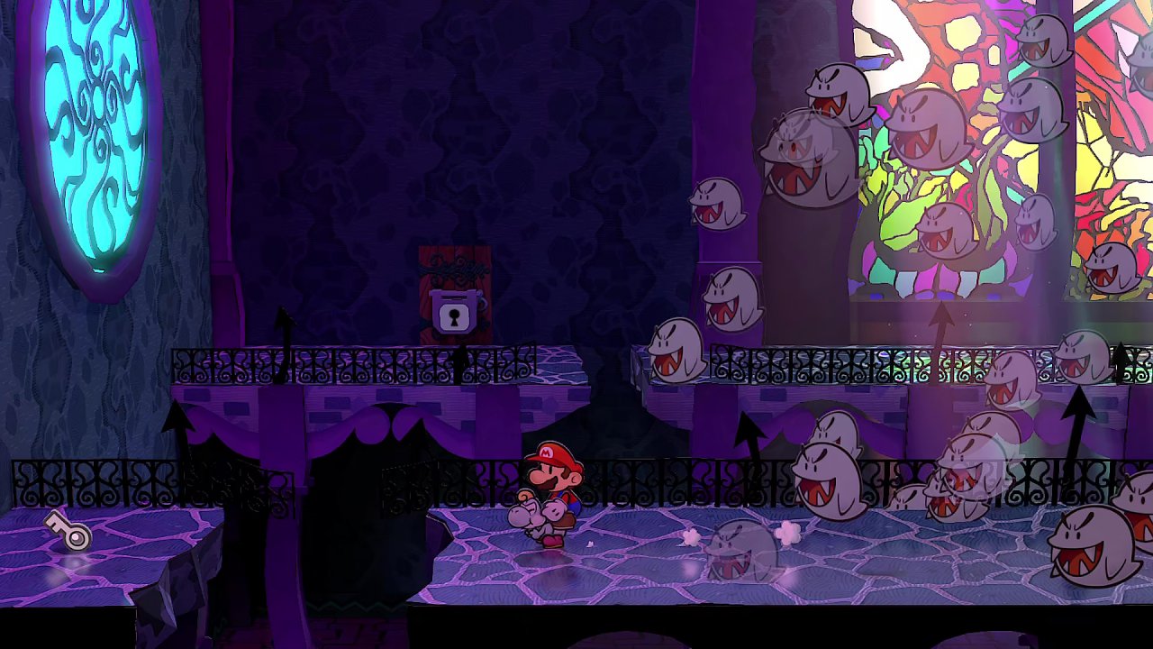 Geistergegner in Paper Mario Switch
