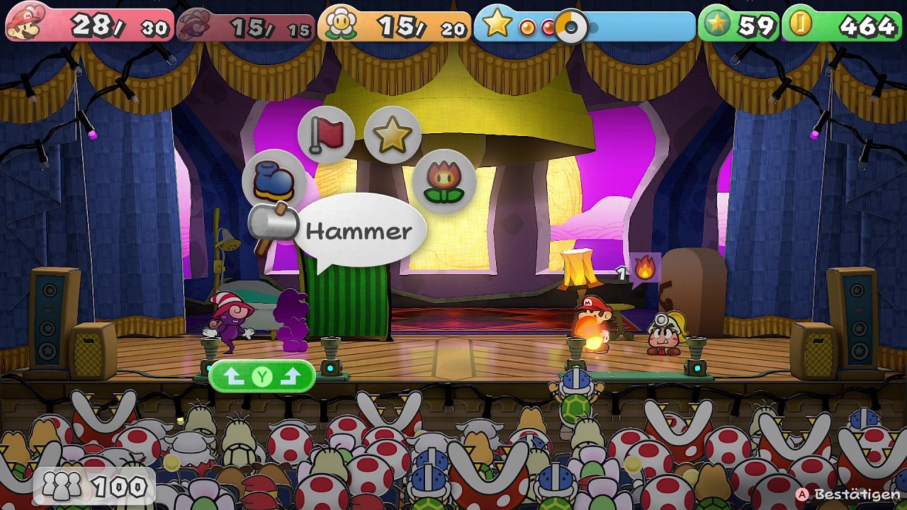 Noch mehr Bosskämpfe in Paper Mario