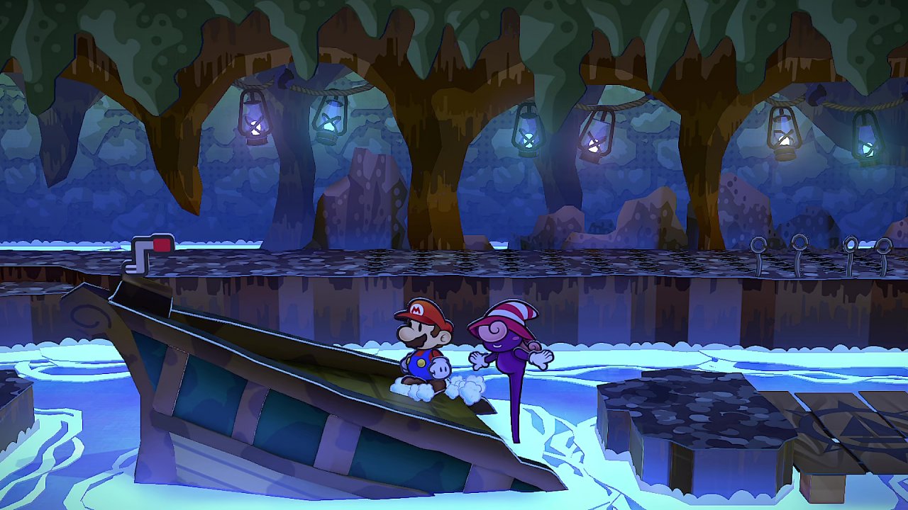kaputtes Boot in Paper Mario Switch