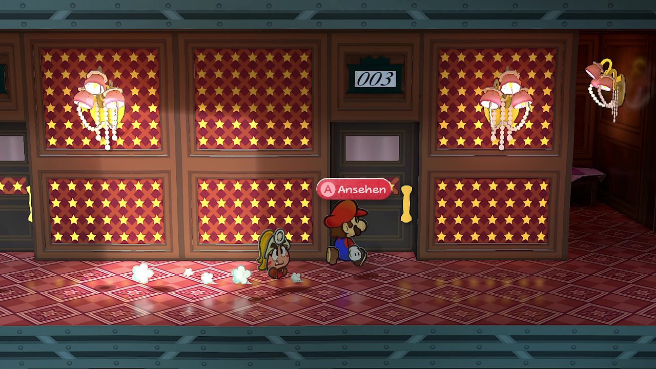 Abteil 003 in Paper Mario Switch