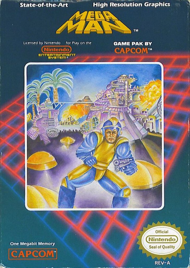 Mega Man US-Covermotiv