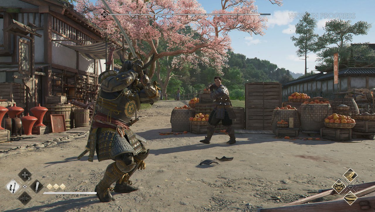 Yasuke im Schwertduell mit einem Gegner