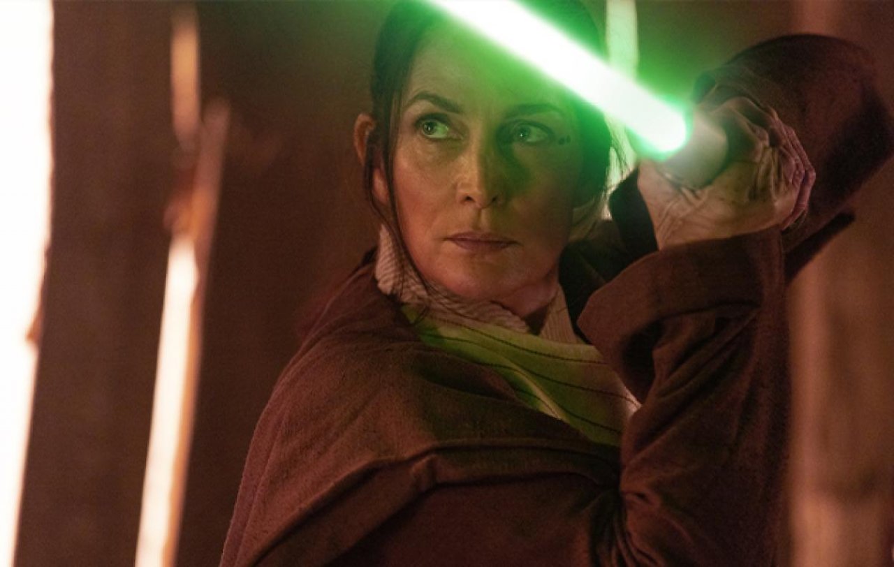 Carrie-Anne Moss in The Acolyte.