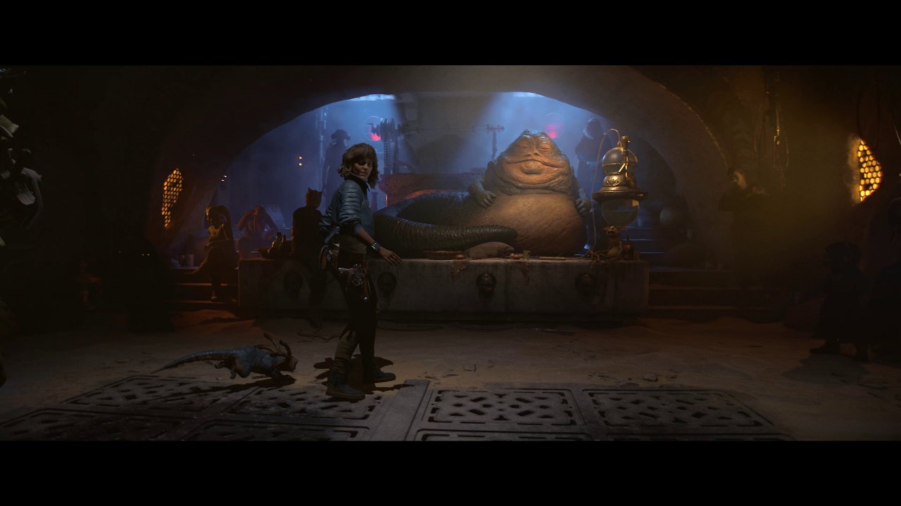 Kay in Jabbas Thronsaal
