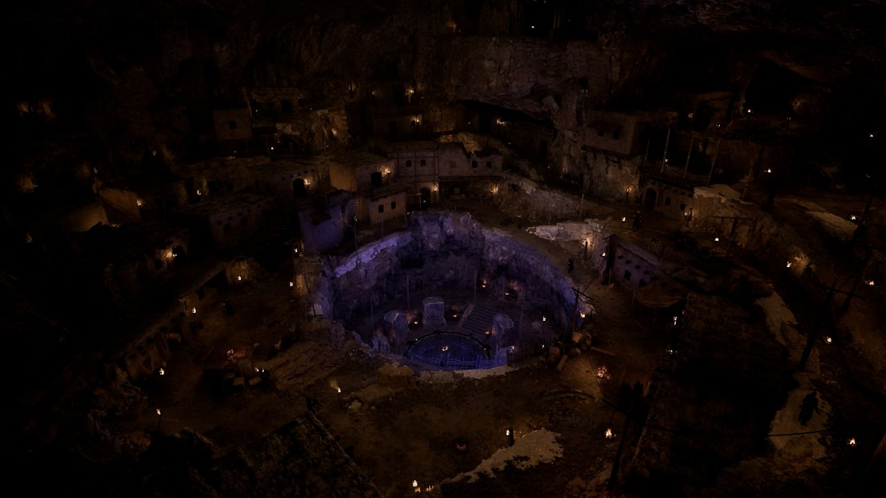 Die Wohnhöhle des neuen Lagers im Gothic Remake