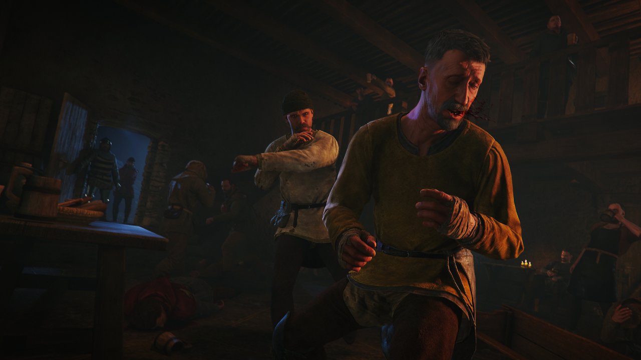 Eine Kneipenschlägerei in Kingdom Come: Deliverance 2