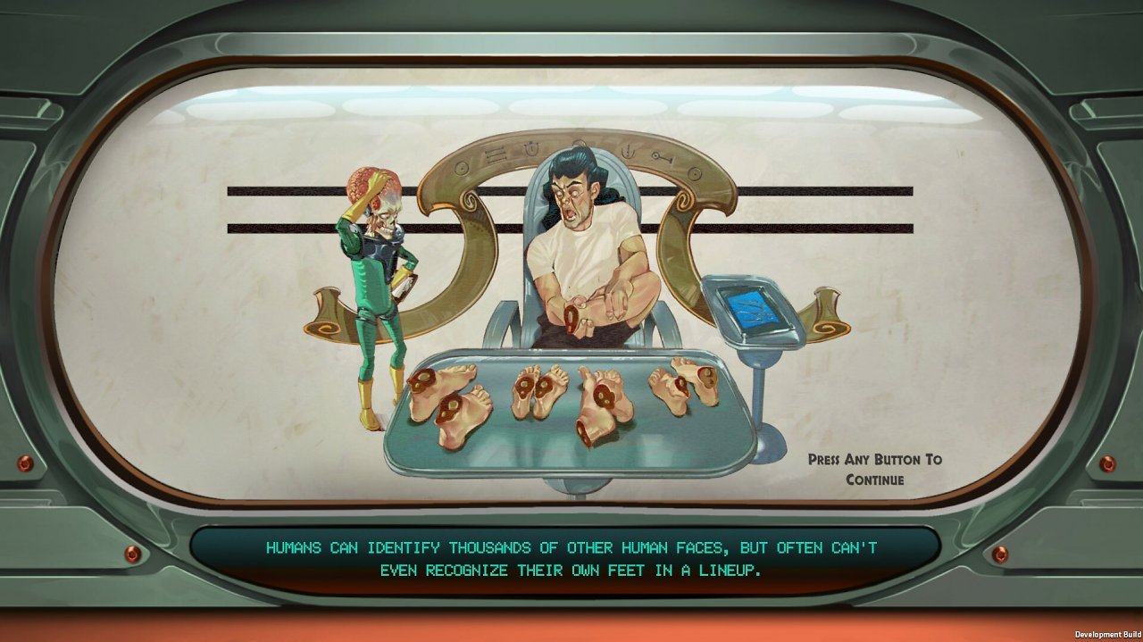 Mars Attracts zelebriert fiesen Humor im Stil des Tim-Burton-Films.