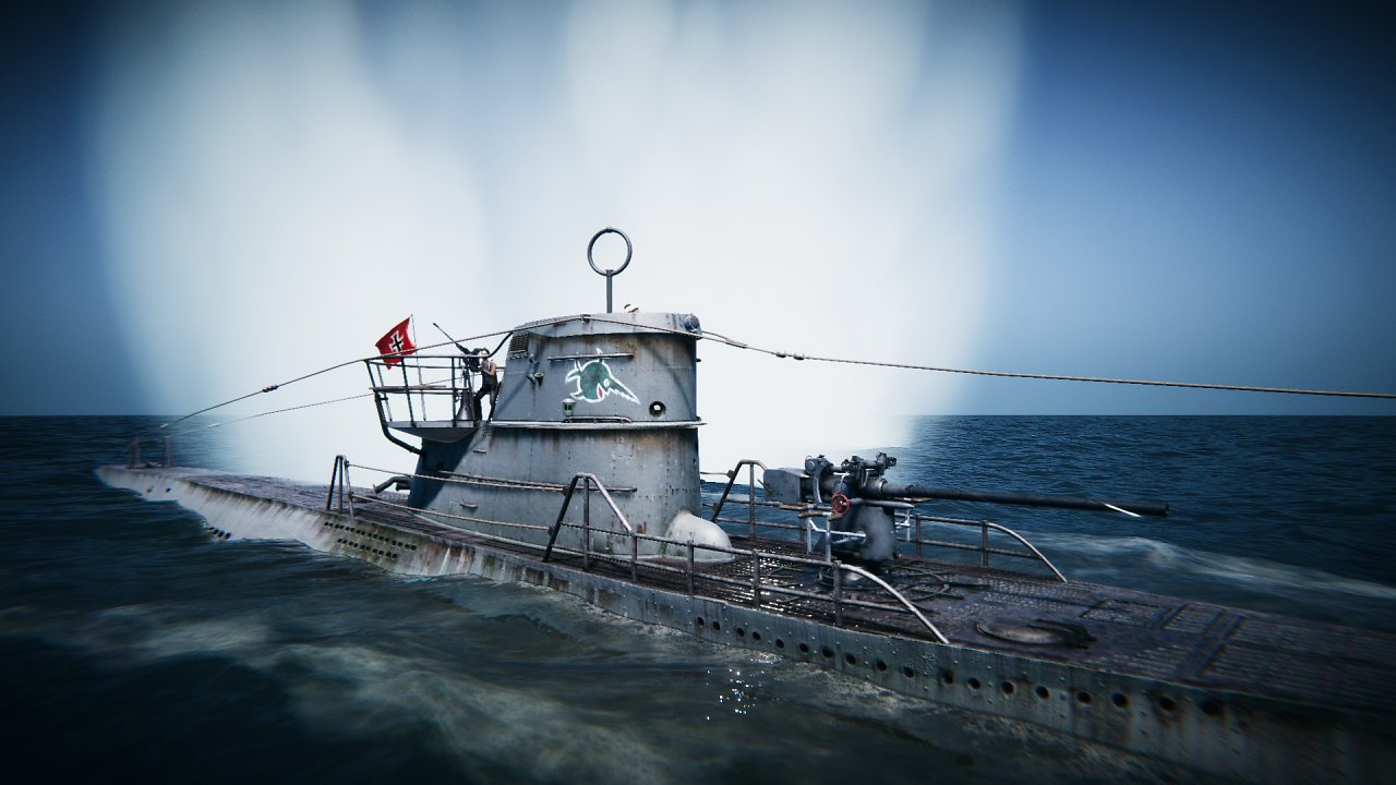 U-Boot von der Seite
