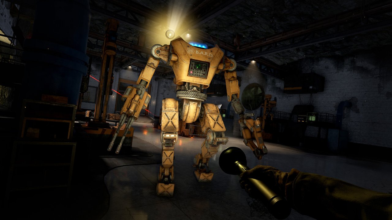 Einer der Retro-Roboter.