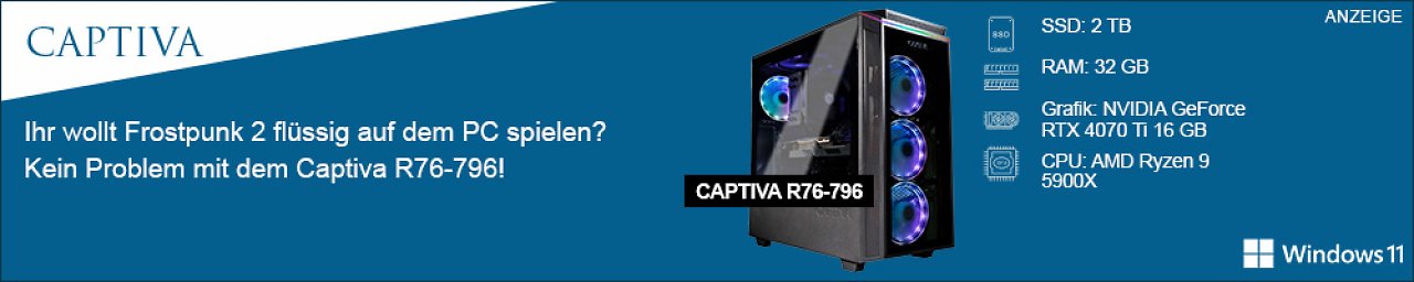 [25/09/2024] Frostpunk 2: Flüssig auf einer 4060 Ti? Mit unseren heißen Tuning-Tipps auf jeden Fall!