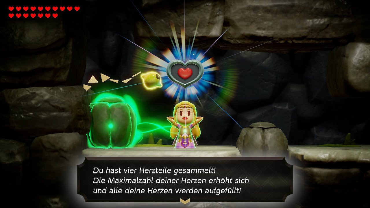 Zelda Echoes of Wisdom Herzteil Hyrule West Höhle 1