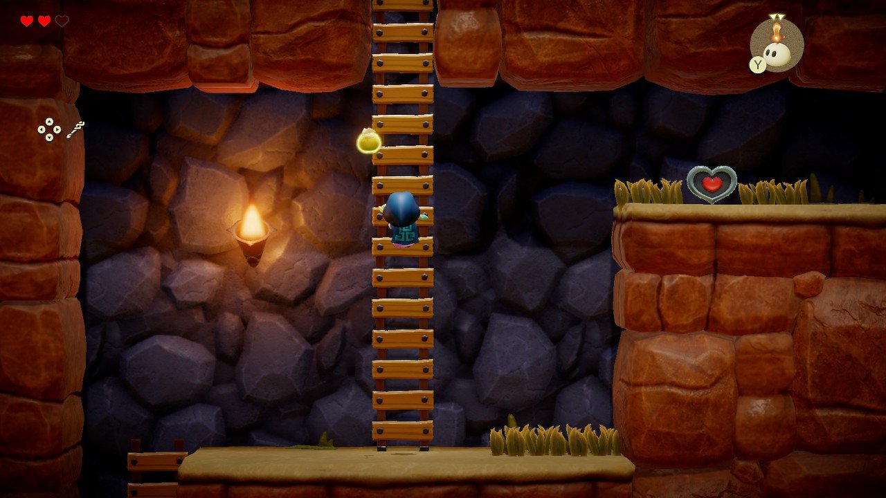 Zelda Echoes of Wisdom Herzteil Hyrule Höhle 1