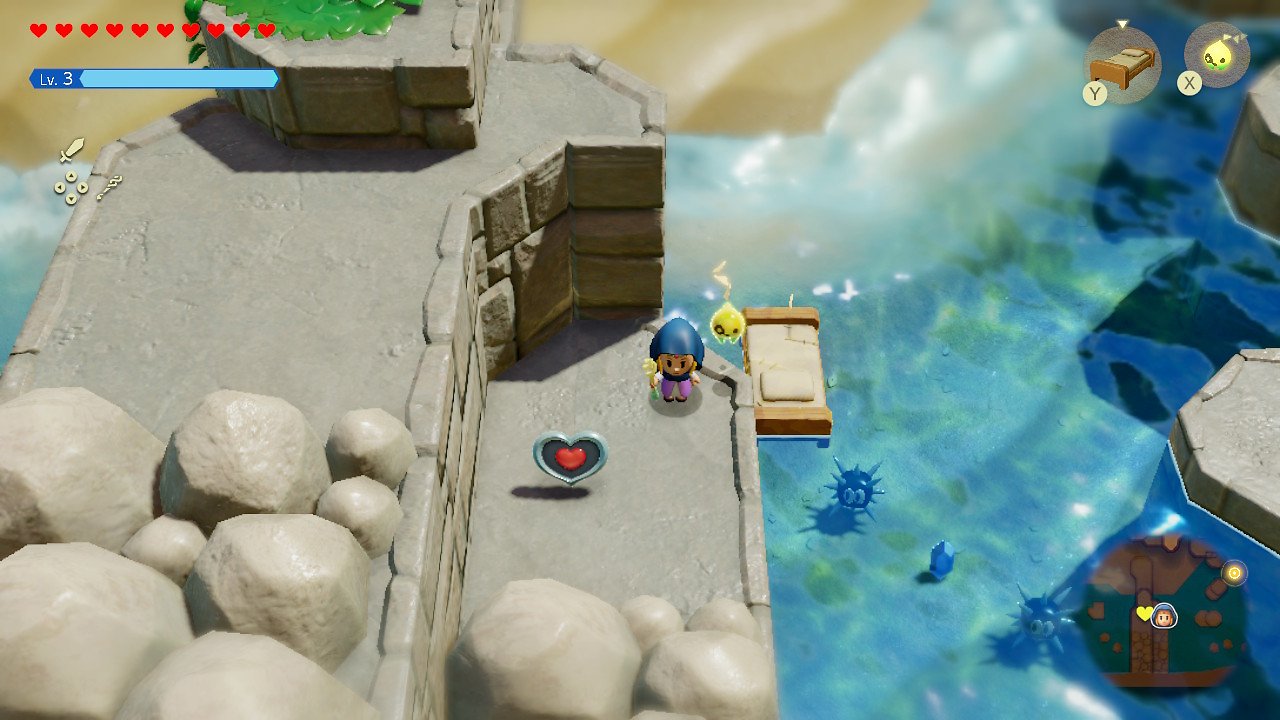 Zelda Echoes of Wisdom Herzteil Sudelia Klippe