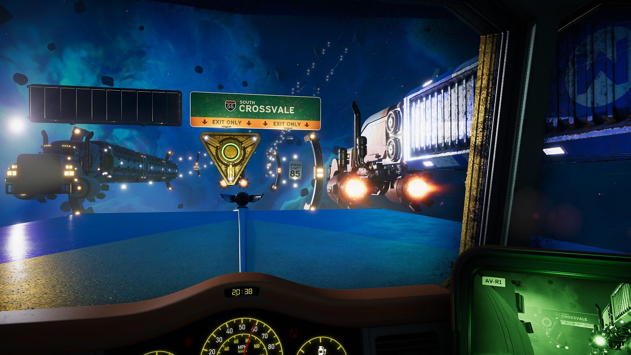 Der Highway in Star Trucker