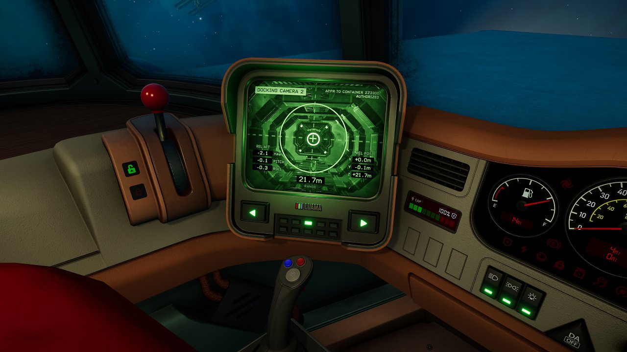 Andock Kamera in Star Trucker