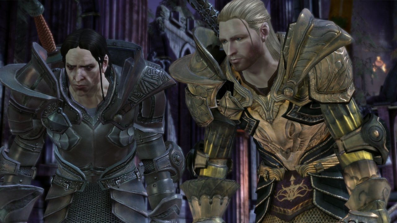 Loghain und König Cailan