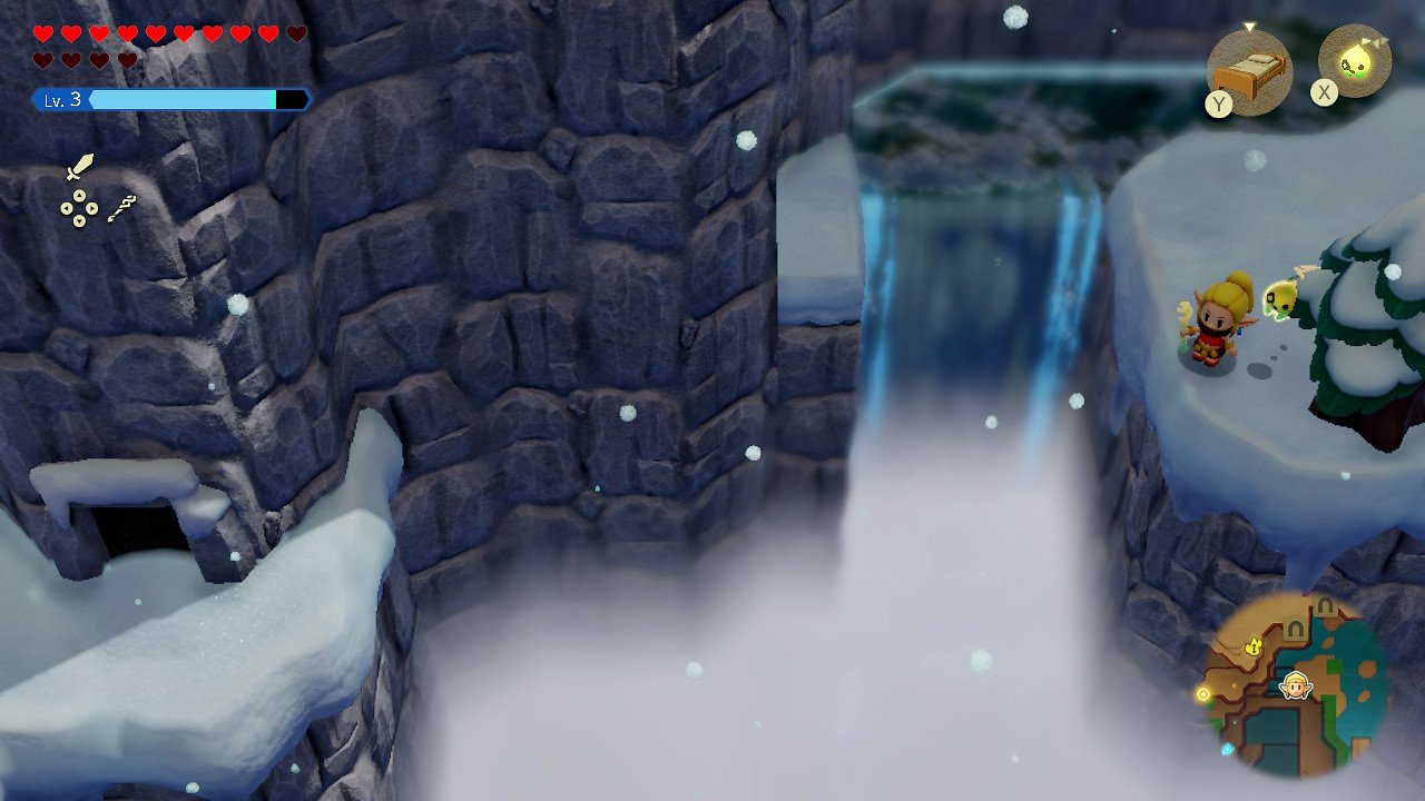 Die Höhle, die zum Steigeisen führt in The Legend of Zelda: Echoes of Wisdom