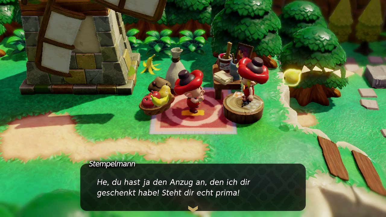 Stempelanzug in TloZ:EoW
