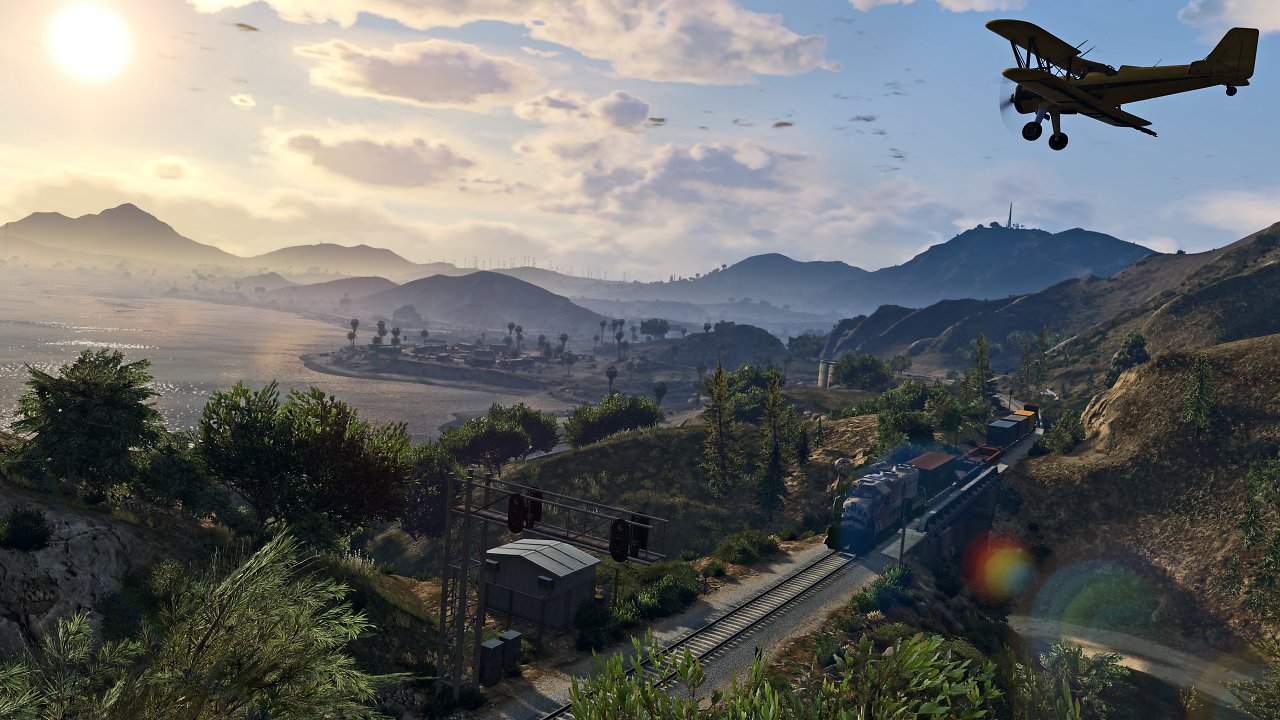 Ein Landschaftsfoto aus GTA 5