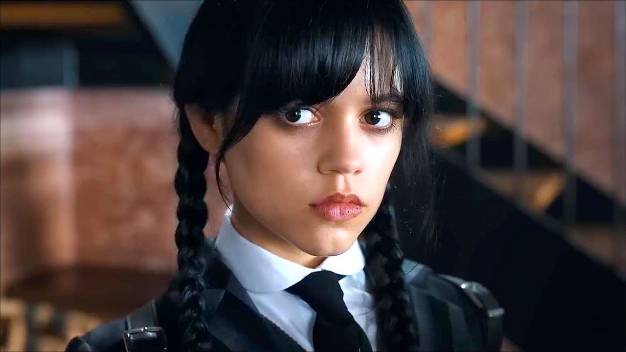Jenna Ortega als Wednesday Addams.