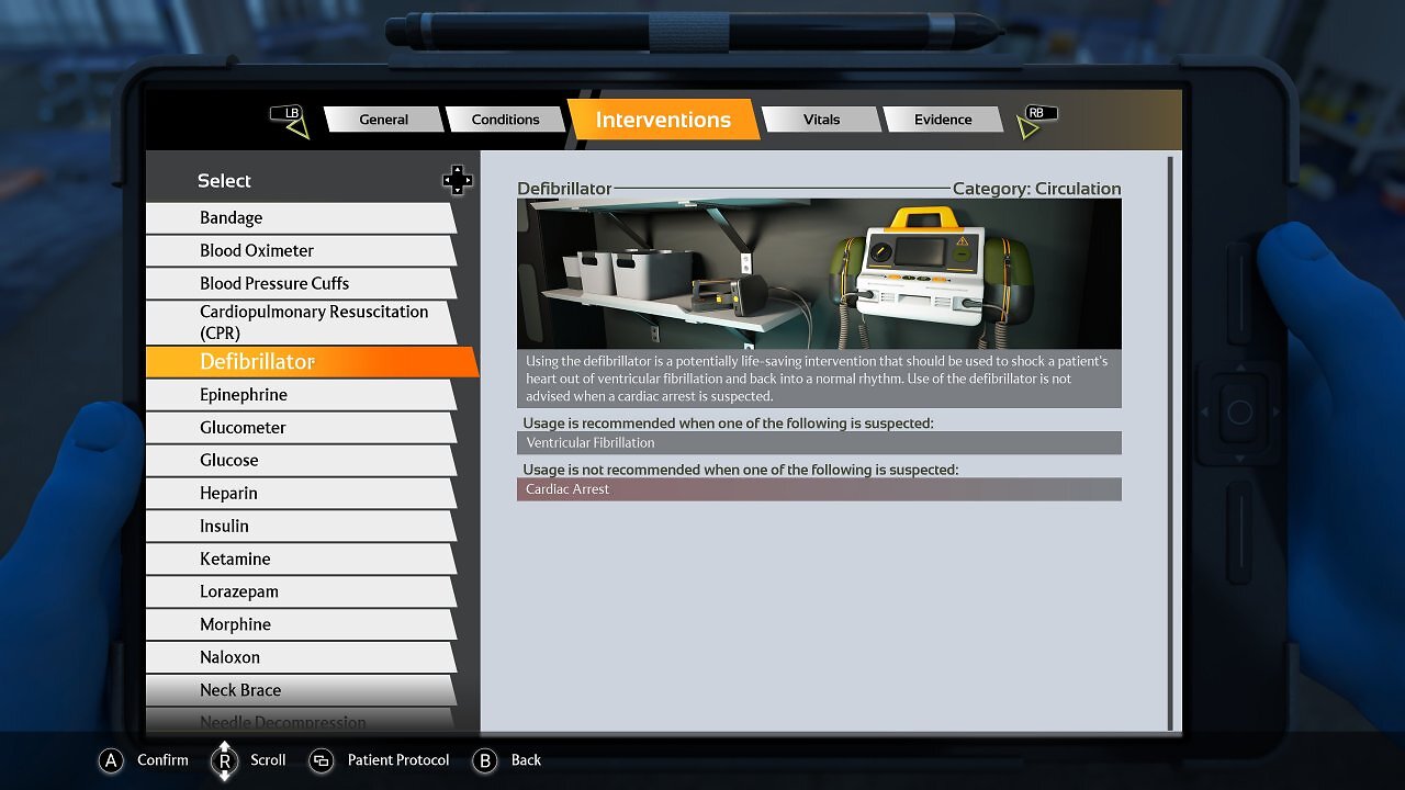 Das Handbuch in Ambulance Life.