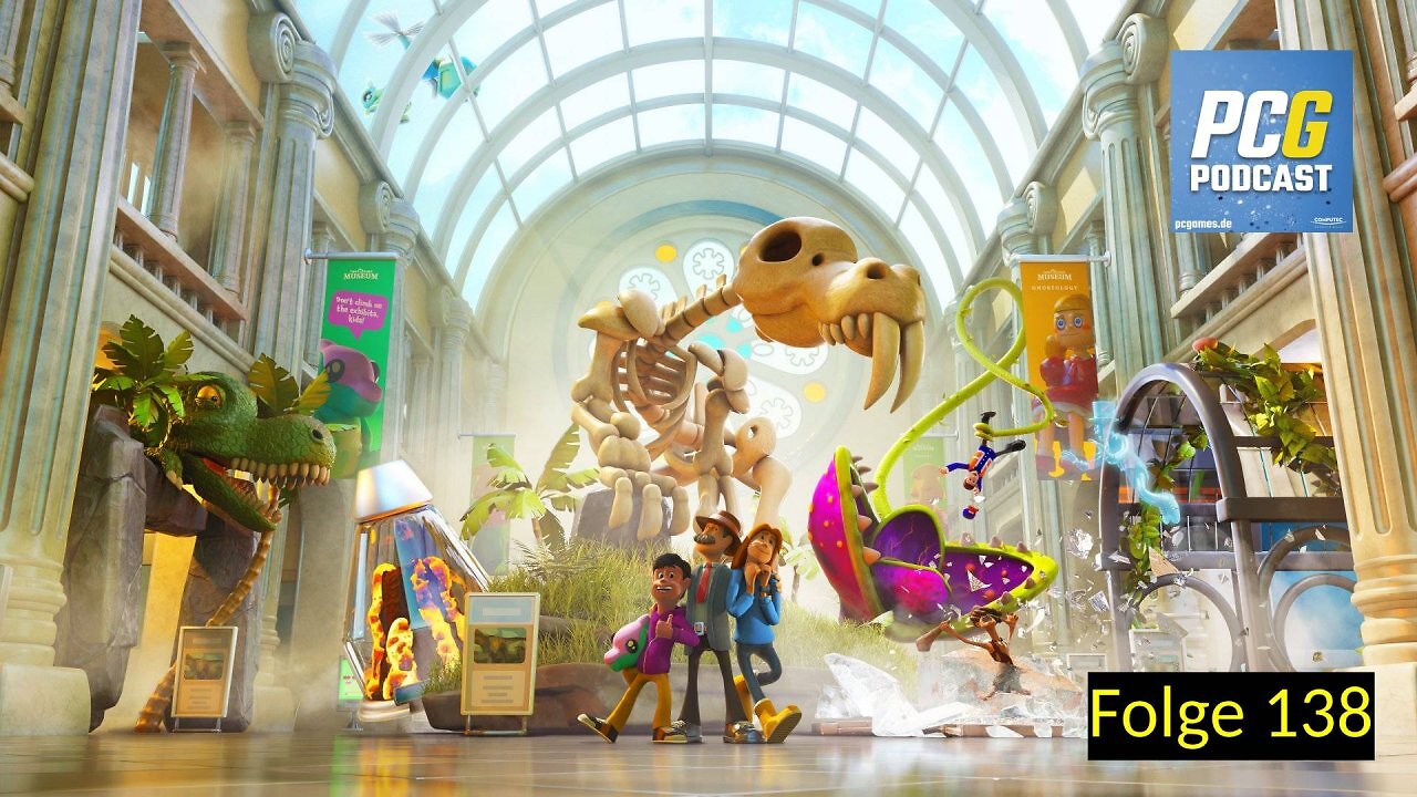 Bild der Podcast-Folge von PC Games über Two Point Museum