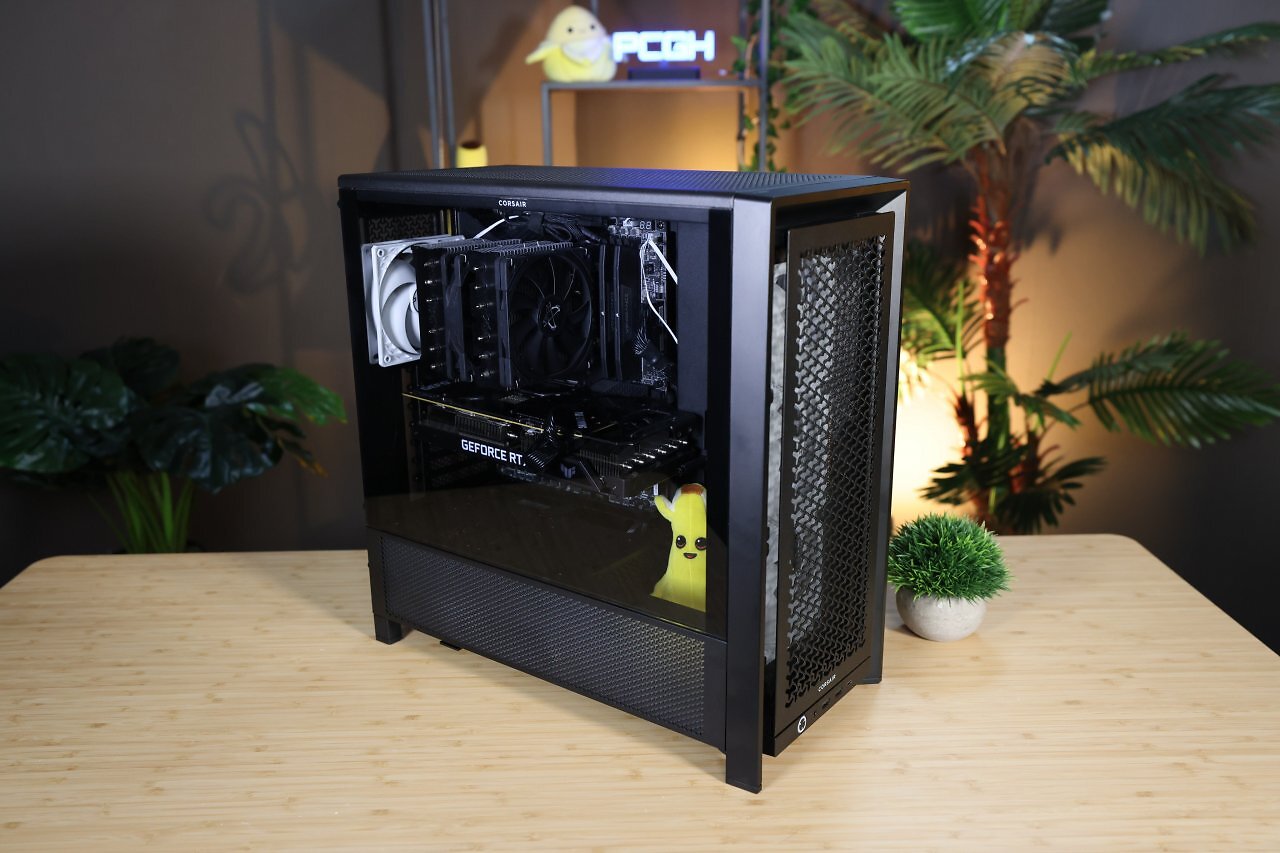 Corsair Frame 4000D mit Hardware
