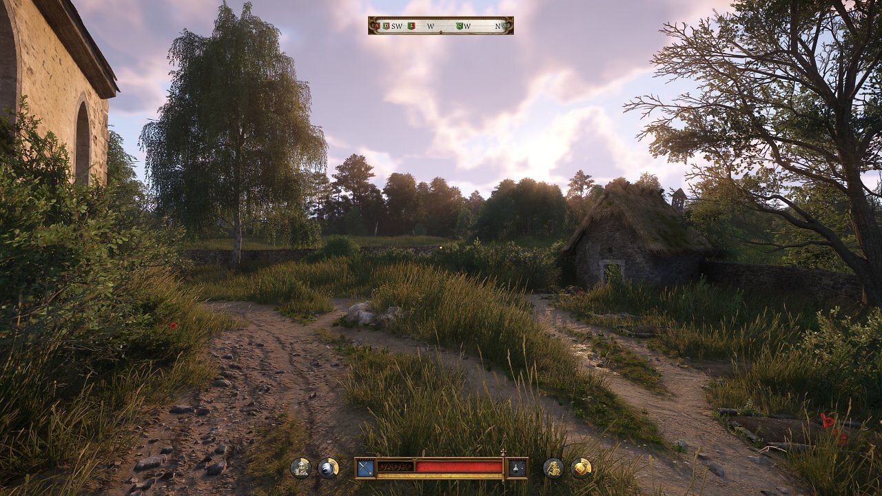 Eine Hütte im Grünen in Kingdom Come 2