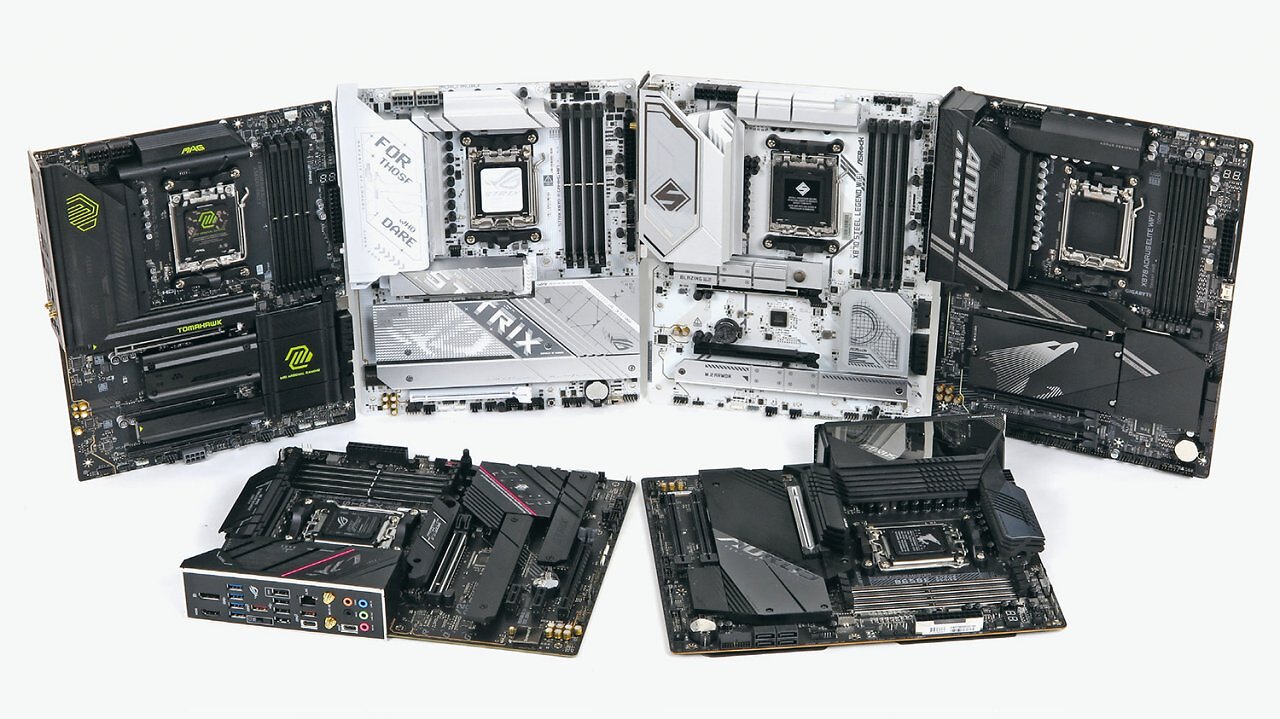 Mainboard-Gruppenbild