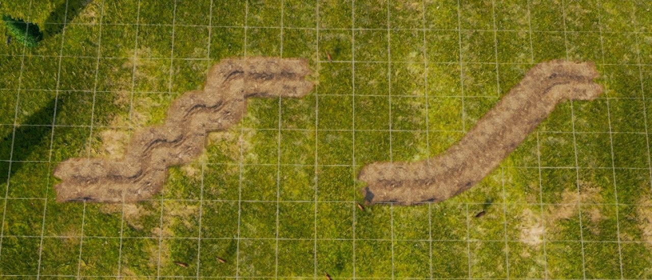 Straßenbau in Anno 117.