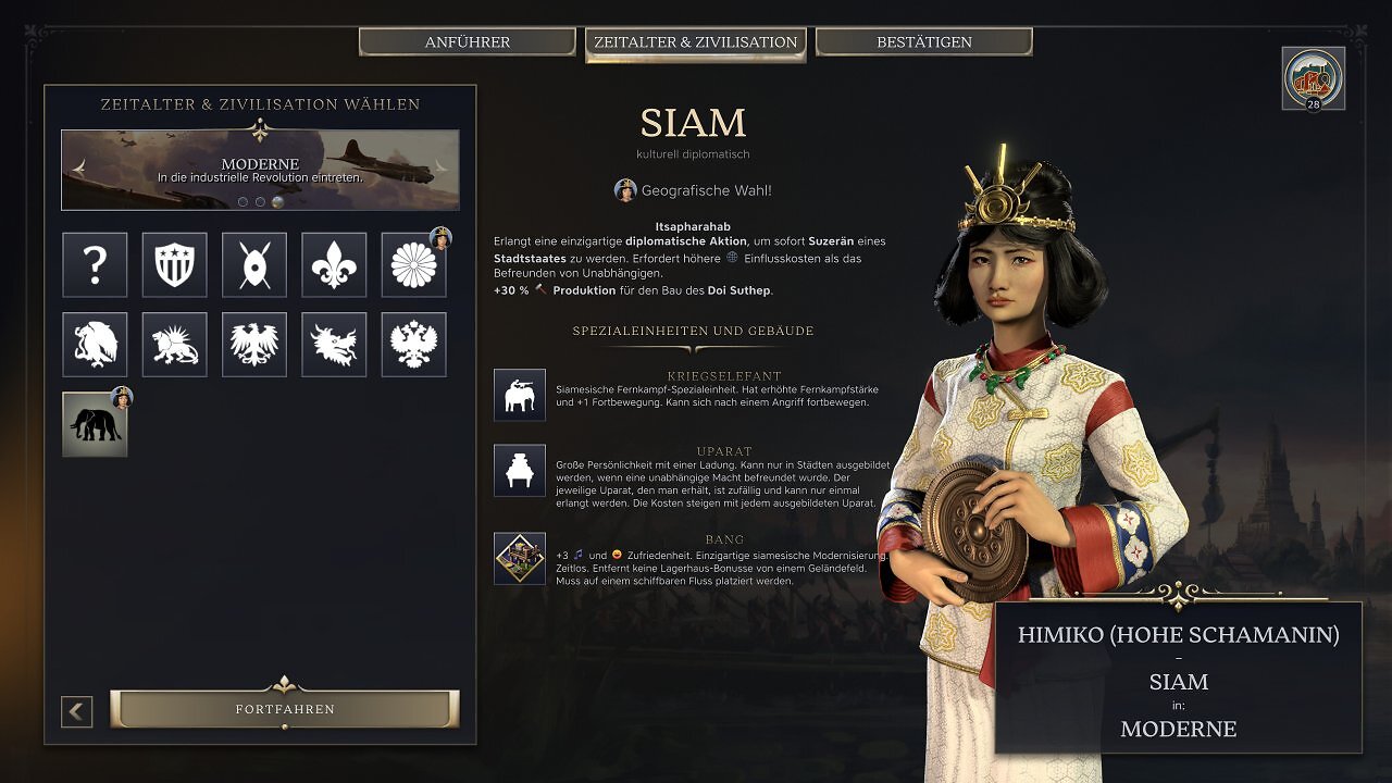 Die Zivilisation Siam