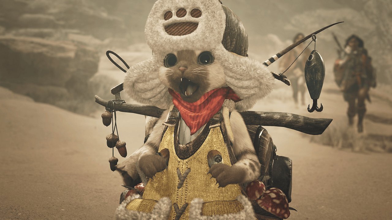 Ein Palico in Monster Hunter Wilds von Capcom