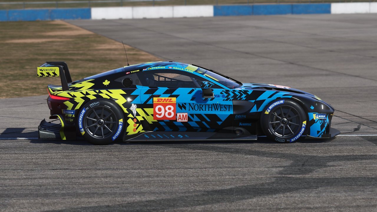 Ein Aston Martin in der Nahaufnahme