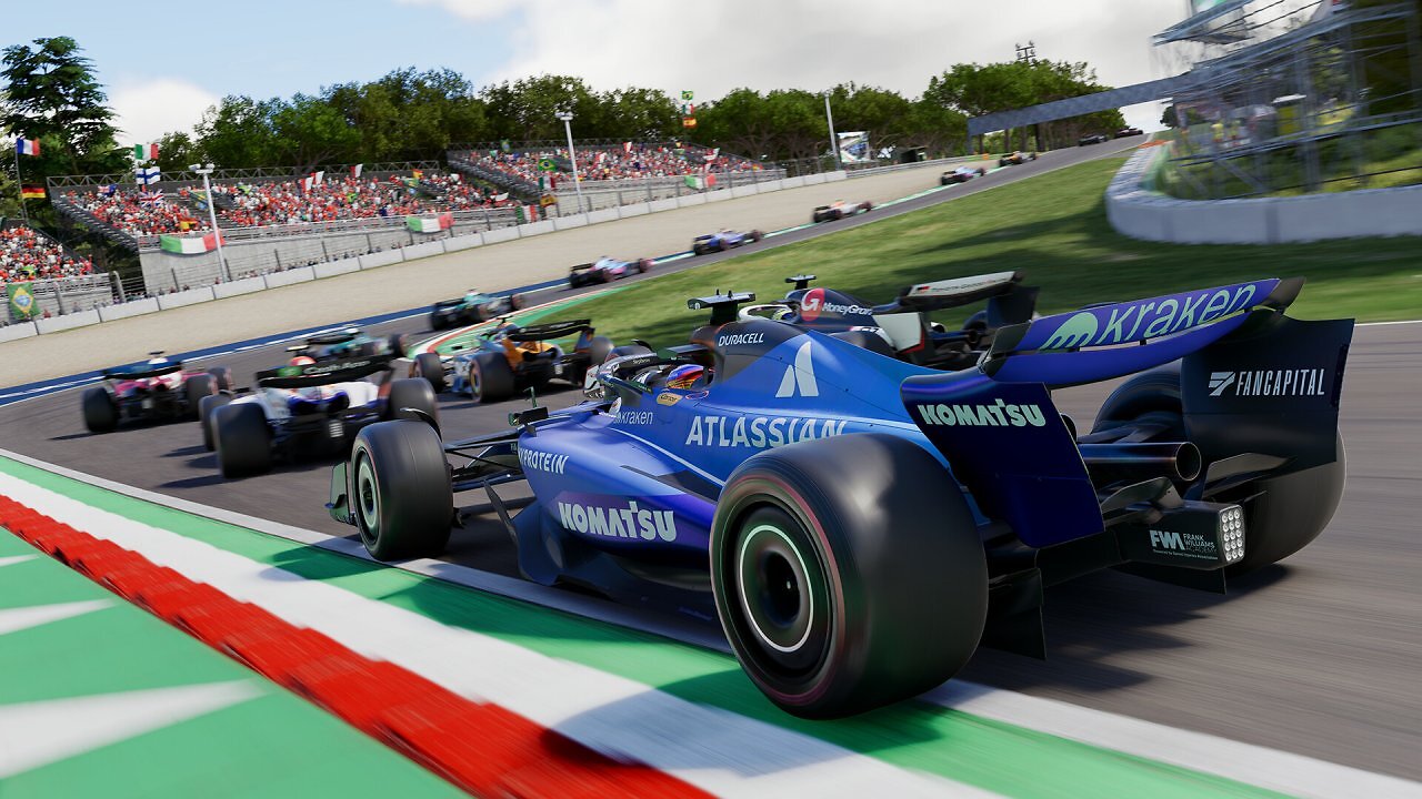 Einige Fahrzeuge in Imola