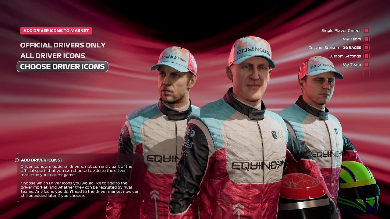 Fahrer-Icons in F1 25