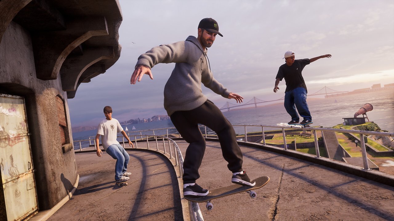 Skater in Tony Hawks Pro Skater 3 + 4