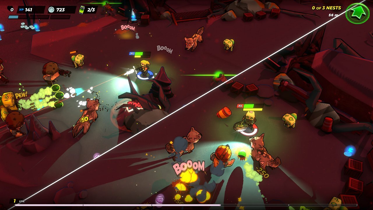 [26/06/2025] Bullets and Brains ist erschienen und schickt Spielende mit Rabatt direkt in eine hirn- und endlose Horde von Zombies.