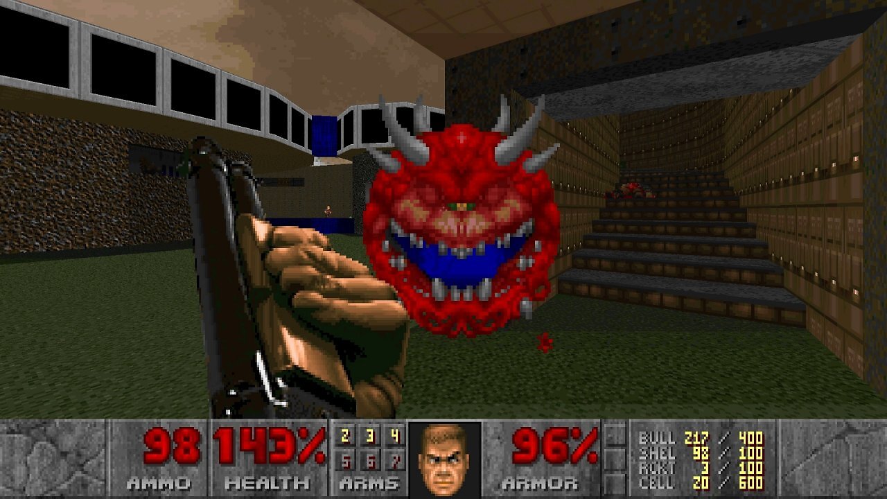 Eine Szene aus Final Doom.