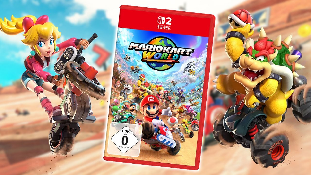 [17/06/2025] Mario Kart World fast 90 €? Vergesst es! Amazon haut den Switch-2-Titel günstiger als Digital raus!