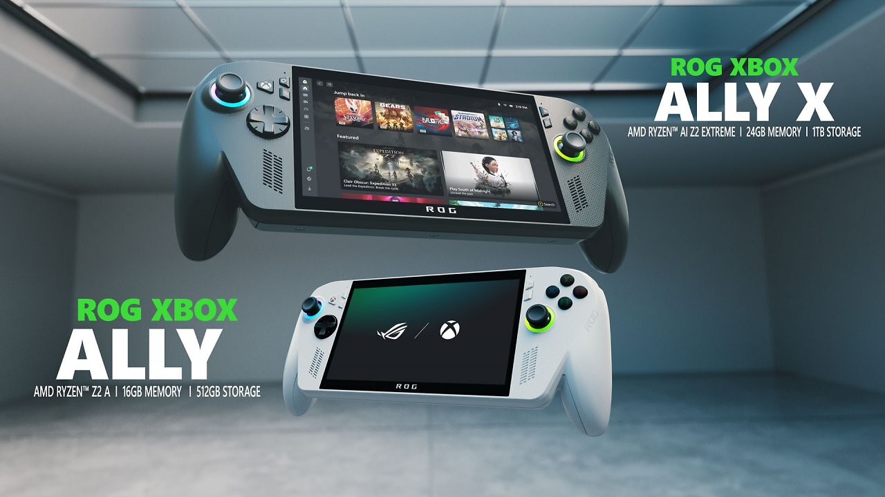 Beide Xbox Brand Ally und Ally X