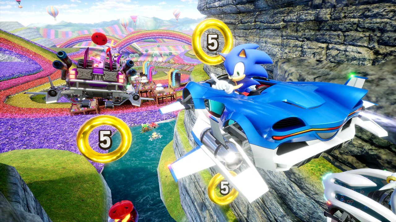 Sonic fliegt